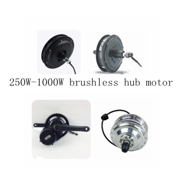 Chine Fabricant de vélo électrique Ebike Brushless Gearless Ebike Moteur de moyeu de tricycle électrique